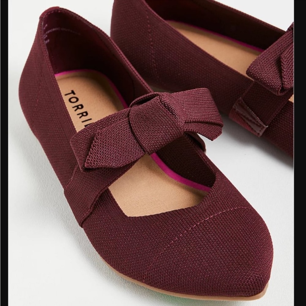 Lane Bryant Maryjane Flats size 8w